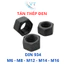 Tán Thép Đen, Đai Ốc, Ê Cu M6 M8 M10 M12 M14 M16 - Cấp Bền Cao Chịu Lực Khủng - Hàng Chuẩn Ren Mịn