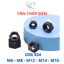 Tán Thép Đen, Đai Ốc, Ê Cu M6 M8 M10 M12 M14 M16 - Cấp Bền Cao Chịu Lực Khủng - Hàng Chuẩn Ren Mịn