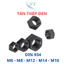 Tán Thép Đen, Đai Ốc, Ê Cu M6 M8 M10 M12 M14 M16 - Cấp Bền Cao Chịu Lực Khủng - Hàng Chuẩn Ren Mịn