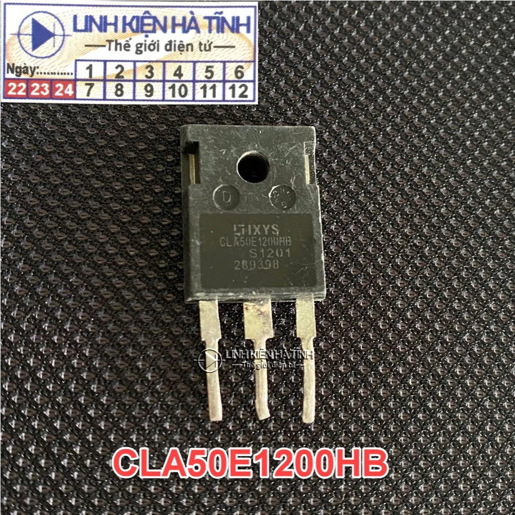 CLA50E1200HB TO247 Thyristor SCR IXYS 50A /1200V chính hãng tháo máy