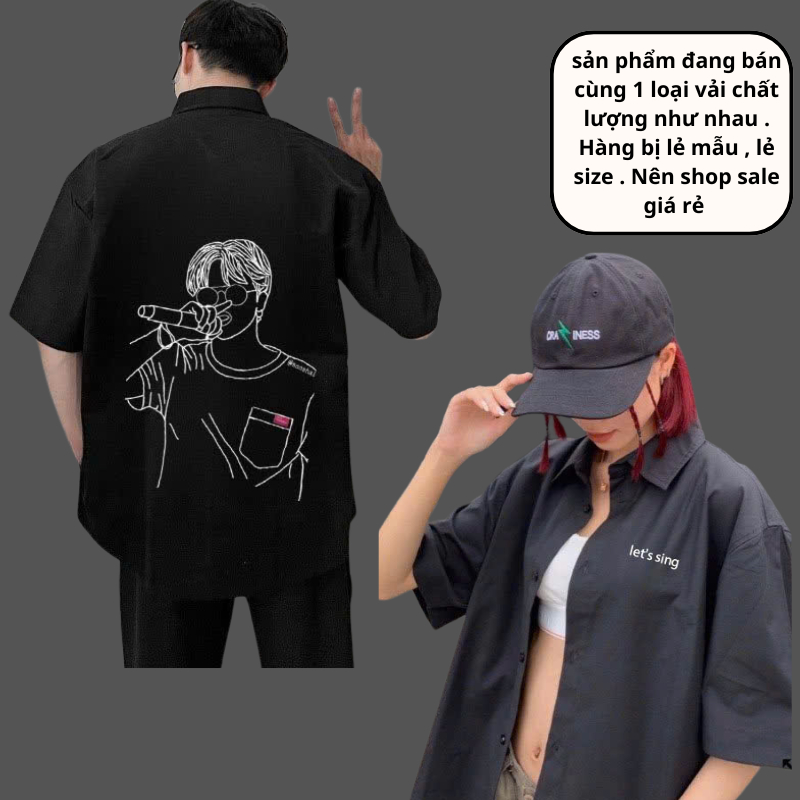 Thêu Cầm míc : Đen