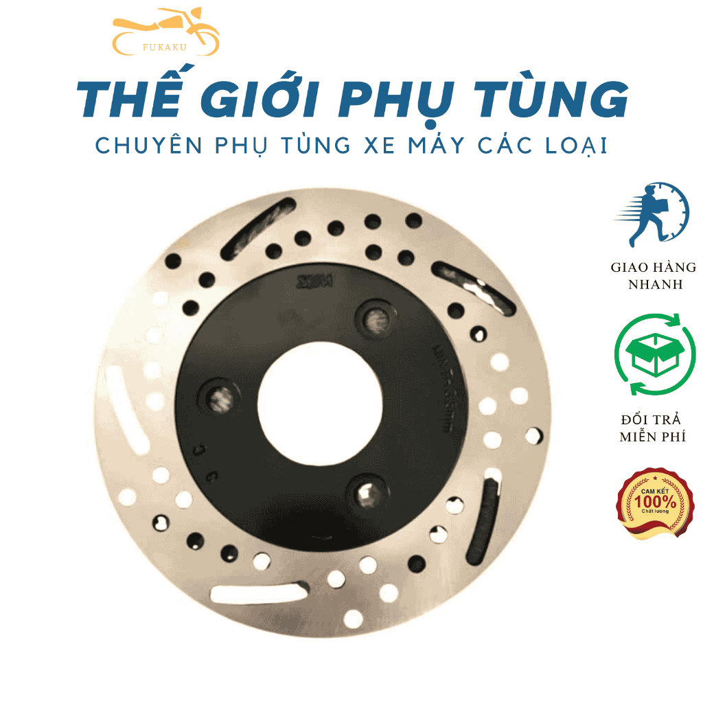 Đĩa Thắng Trước Xe Attila/ Elizabeth Hàng Cao Cấp