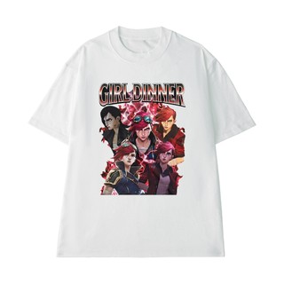 Áo Thun Liên Minh Huyền Thoại NGỐ TEE Girl Dinner Nhân Vật Vi Vải Cotton 100 Cao Cấp Thoáng Mát
