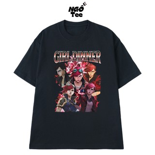 Áo Thun Liên Minh Huyền Thoại NGỐ TEE Girl Dinner Nhân Vật Vi Vải Cotton 100 Cao Cấp Thoáng Mát