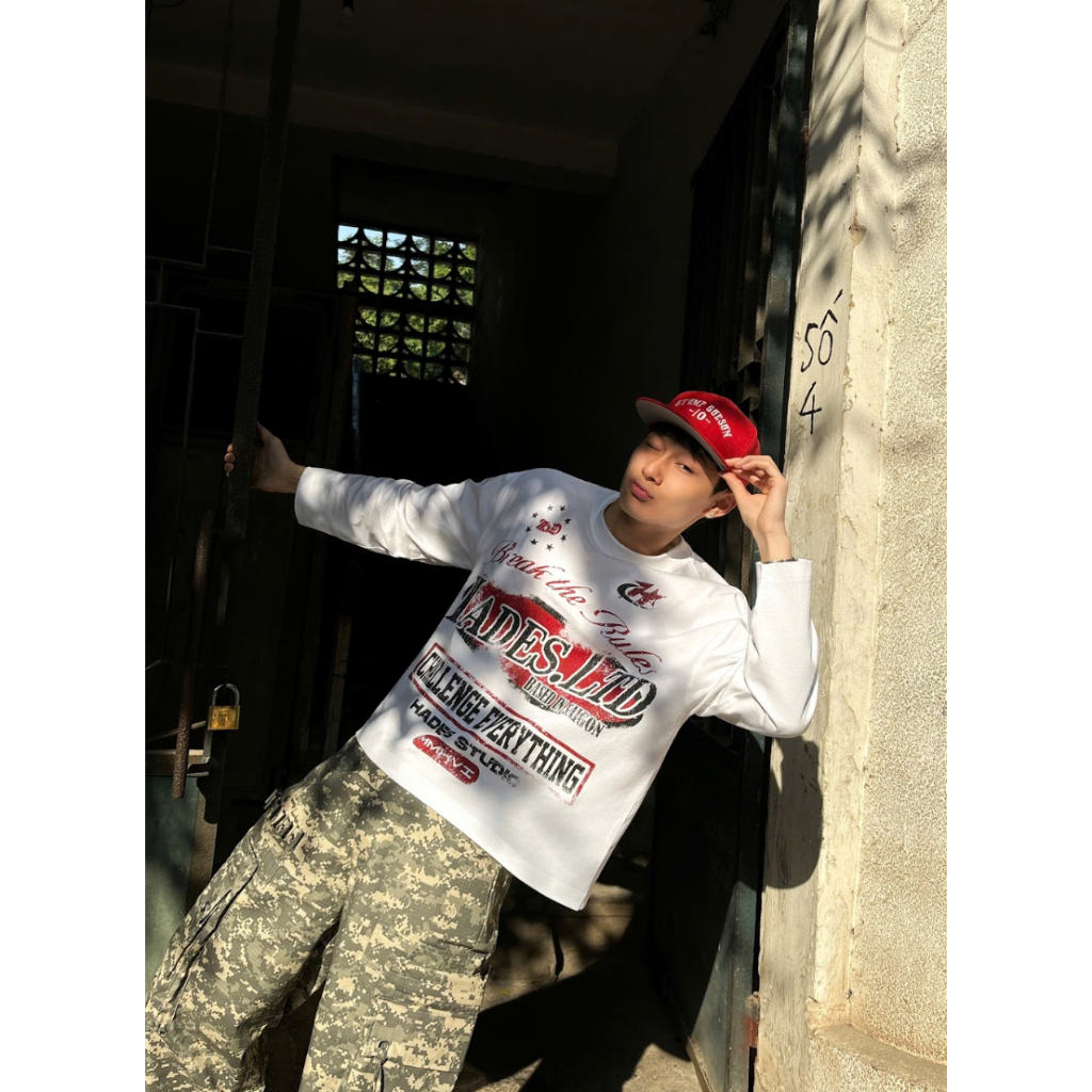 Ảnh HADES Outlaw Longsleeve - HADES Brand chính hãng Áo dài tay cotton unisex 4