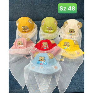 MŨ VÀNH KHĂN VON GẤU HELLO CHO BÉ TRAI,GÁI
