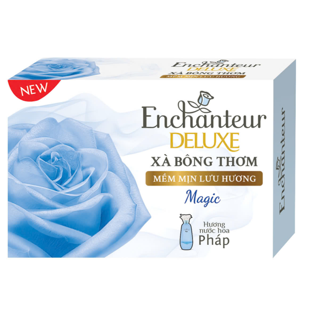 Combo 4 Xà bông cục Enchanteur hương nước hoa (90g / 120g x 4)