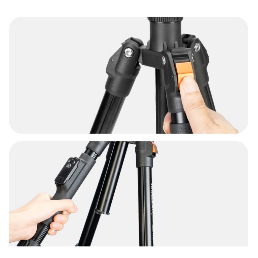 Combo Tripod Yunteng VCT-180 Và Thanh Ngang VCT-369 - Hỗ Trợ Quay Video Từ Trên Xuống, Chụp Ảnh Chuyên Nghiệp