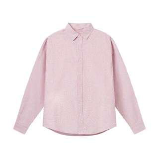 Áo Sơ Mi Kẻ Sọc Tay Dài Nam Nữ Hàn Quốc Local Brand Chất Liệu Oxford Form Rộng 3 Màu Xám, Hồng, Xanh cao cấp Avoacdo