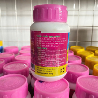 Phân Bón Lá Đầu Trâu MK 901 Chuyên Dùng Cho Hoa Lan, Cây Cảnh, Dưỡng Hoa Lâu Tàn - Hũ 100g