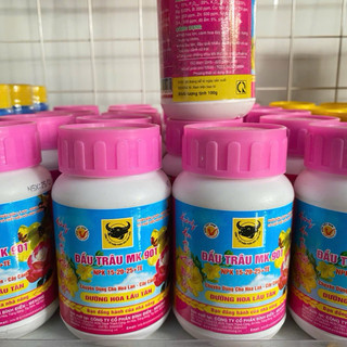 Phân Bón Lá Đầu Trâu MK 901 Chuyên Dùng Cho Hoa Lan, Cây Cảnh, Dưỡng Hoa Lâu Tàn - Hũ 100g