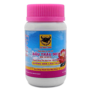 Phân Bón Lá Đầu Trâu MK 901 Chuyên Dùng Cho Hoa Lan, Cây Cảnh, Dưỡng Hoa Lâu Tàn - Hũ 100g