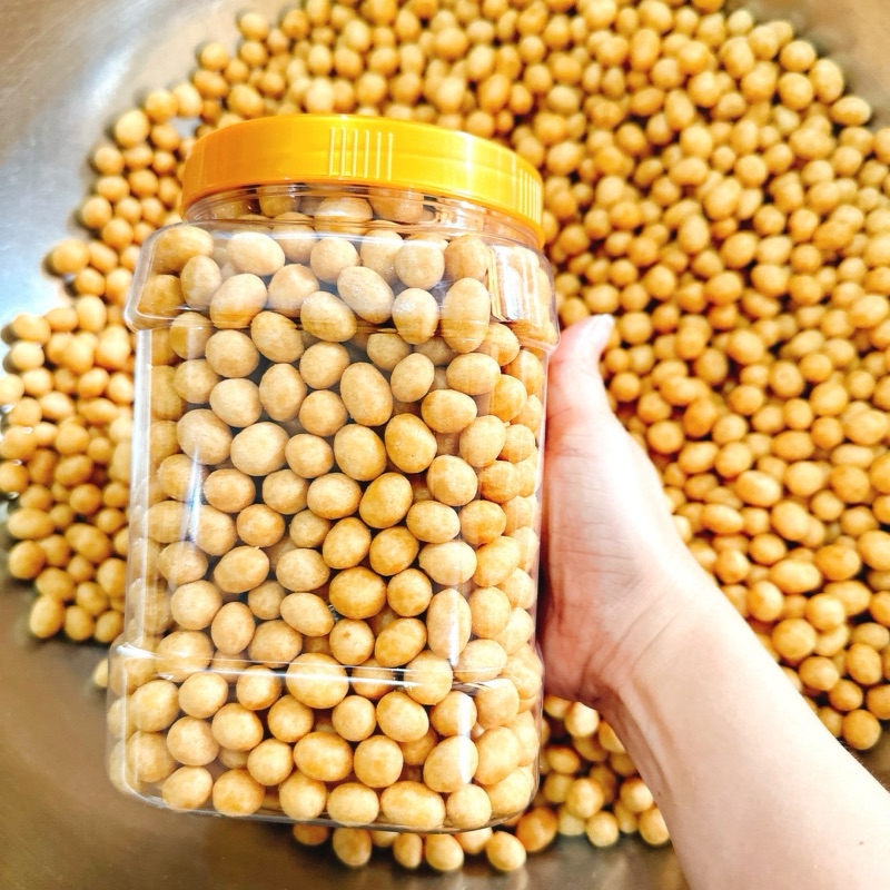 ĐẬU PHỘNG - DA - CÁ - CỐT - DỪA loại 1 thơm ngon - 1 HỘP 1KG/500GR
