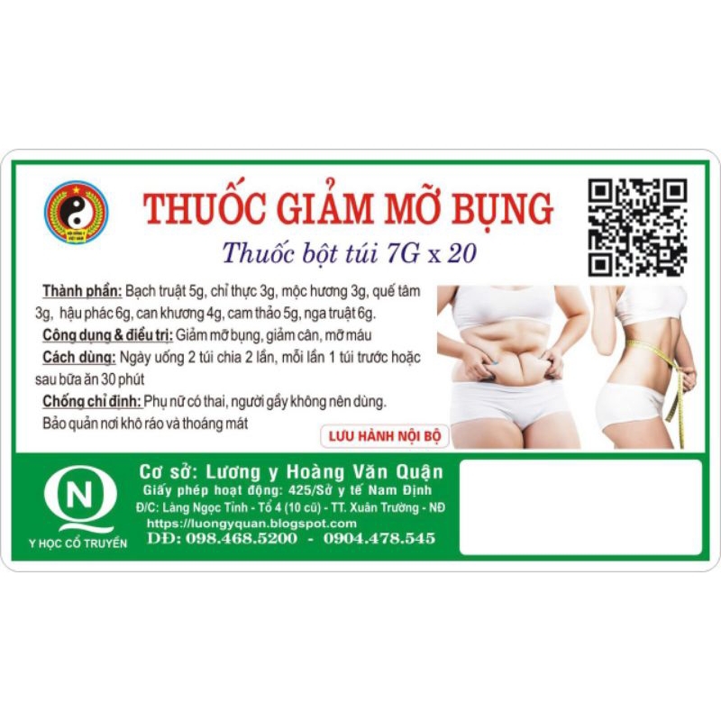 Đông y giảm mỡ bụng, giảm cân, giảm mỡ máu ...