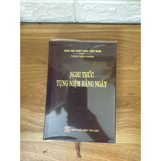 Sách - Nghi Thức Tụng Niệm Hàng Ngày - HT Thích Thiện Thanh ( Bìa Cứng)