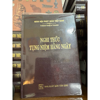 Sách - Nghi Thức Tụng Niệm Hàng Ngày - HT Thích Thiện Thanh ( Bìa Cứng)