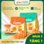 2 Vị Bánh Bông Lan Trứng Tươi Sợi Gà, Sợi Thị BBQ Kisshu Bảo Ngọc (4 chiếc/túi) |