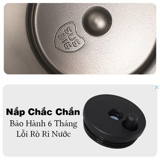 Ly giữ nhiệt Star inox 316 có ống hút inox 710ml Fan House cốc nước giữ nhiệt 16h có quai cầm