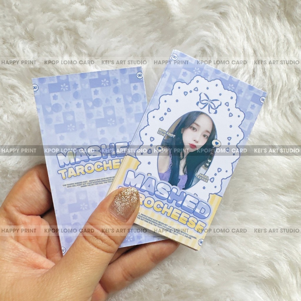[GIÁ GOM 1 MẪU] Set 20 CÁI card des KARINA AESPA, thẻ ảnh thiết kế riêng