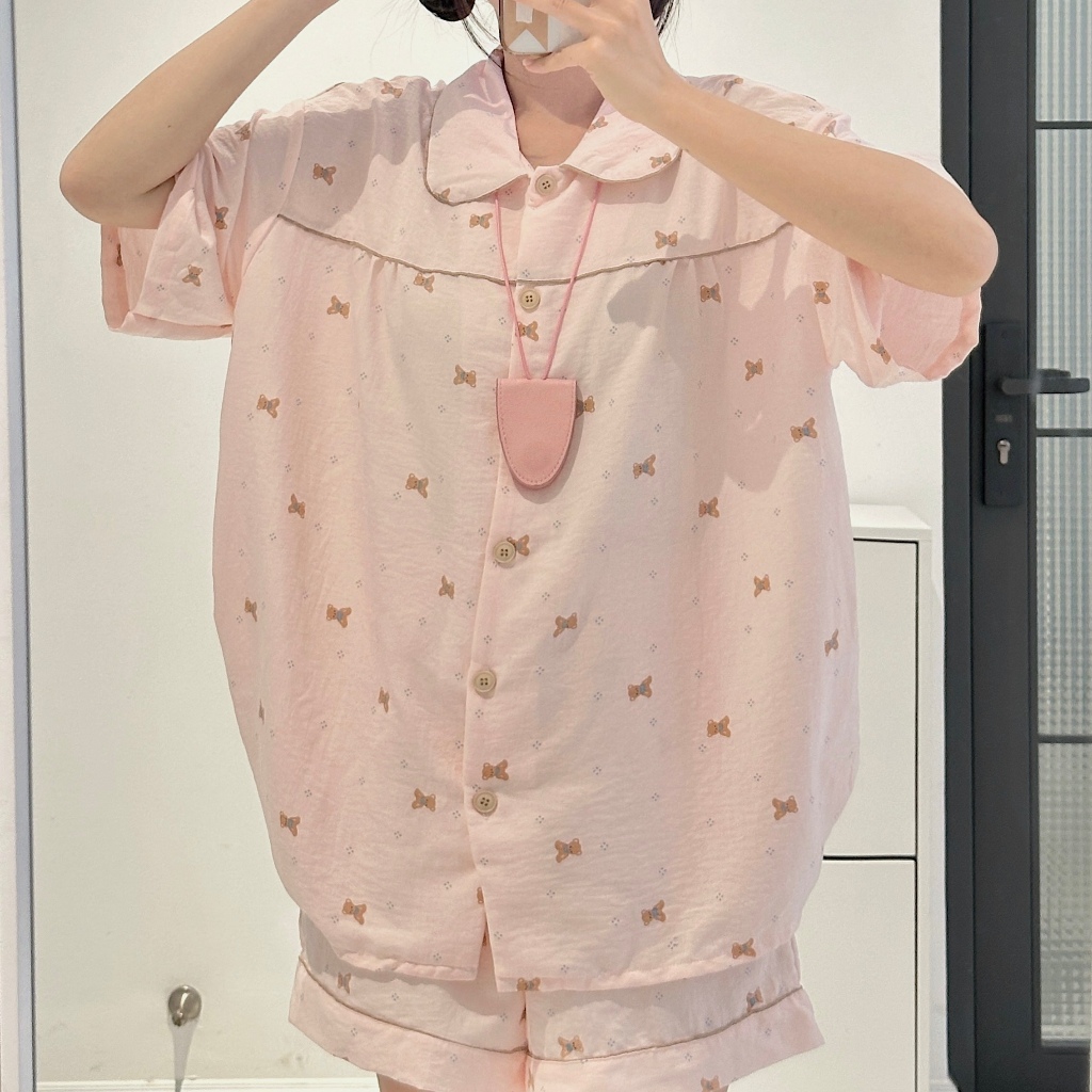 Hồng baby nhạt teddy