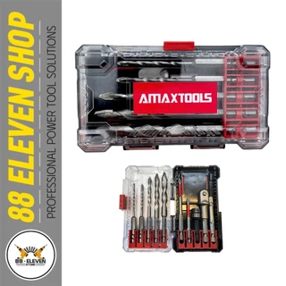 Bộ mũi khoan đa năng Amaxtools CBK8 (10 mũi)