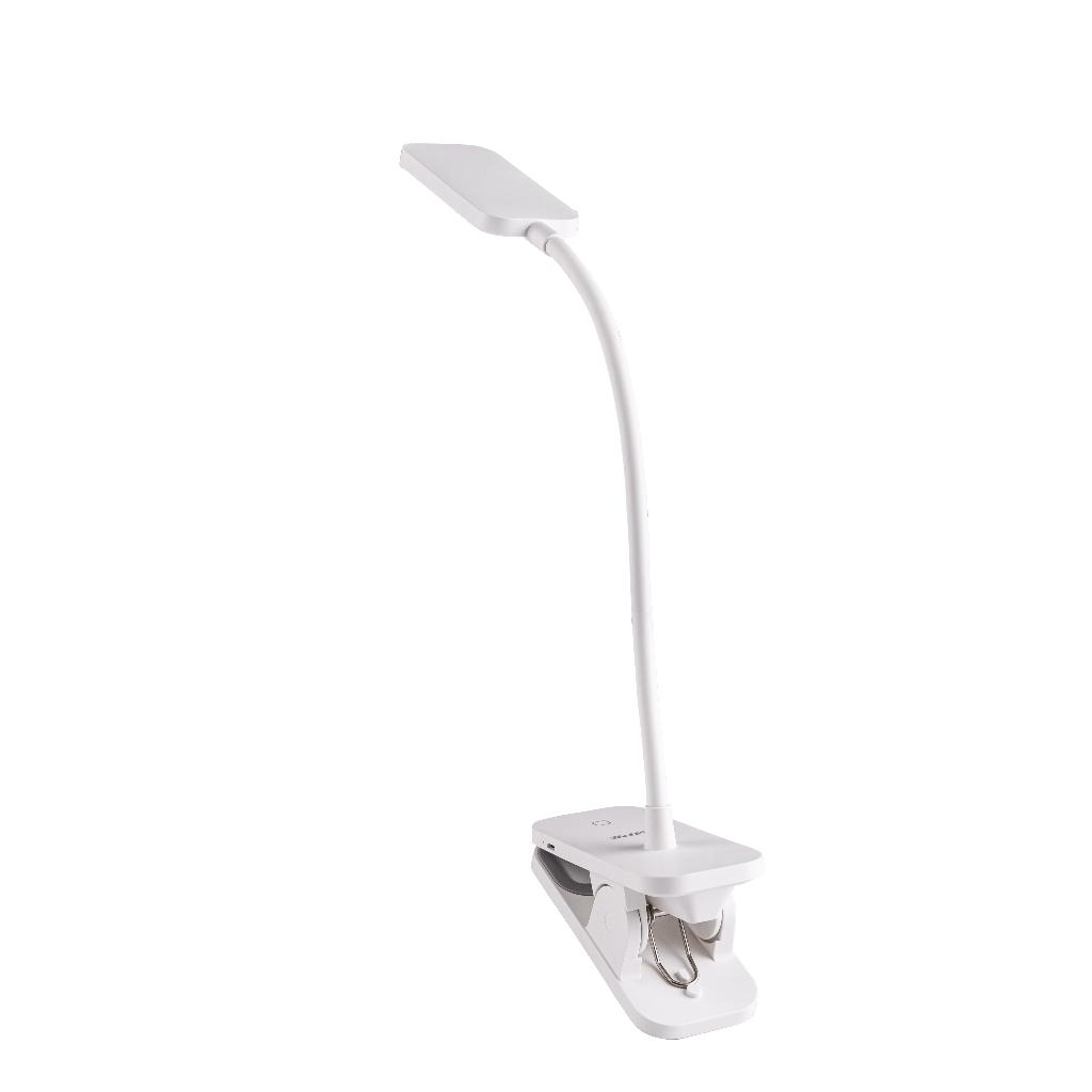 (CHÍNH HÃNG) MPE - Đèn bàn dạng kẹp 1.8W pin sạc 1200mAH sử dụng 5h liên tục Chính hãng MPE Phú Cường