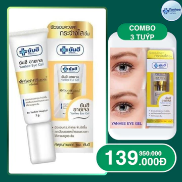 Kem Thâm Mắt, bọng mắt Yanhee Eye Gel Thái Lan Cao Cấp Kem Dưỡng Mắt Loại Bỏ Quầng Thâm Bọng Mắt Chống Lão Hóa