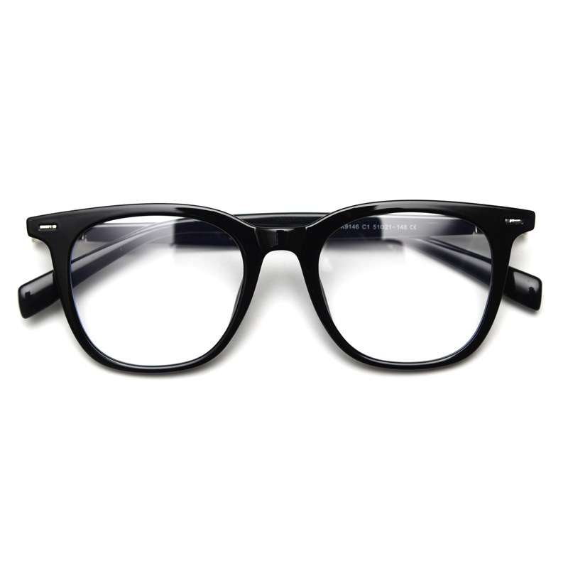 Ảnh Gọng kính cận thời trang nam nữ ANDU EYEWEAR dáng vuông chống tia UV nhựa cốt kim loại - 9146 2