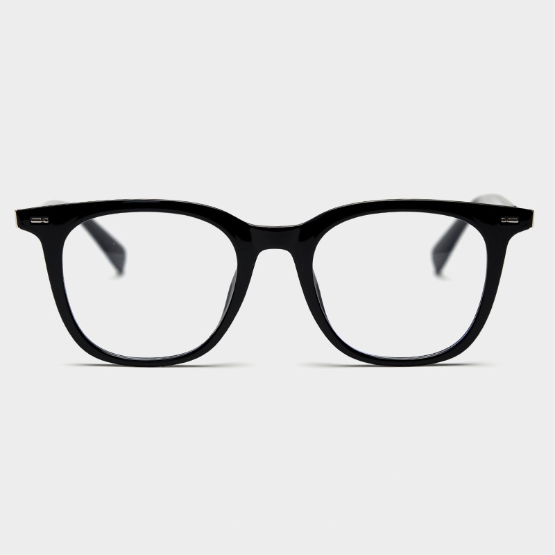 Ảnh Gọng kính cận thời trang nam nữ ANDU EYEWEAR dáng vuông chống tia UV nhựa cốt kim loại - 9146 4