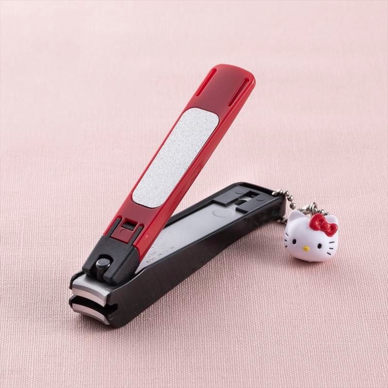 Bấm Móng Tay Hello Kitty Kai 08754 KK2534 Thép Không Gỉ (Size M)