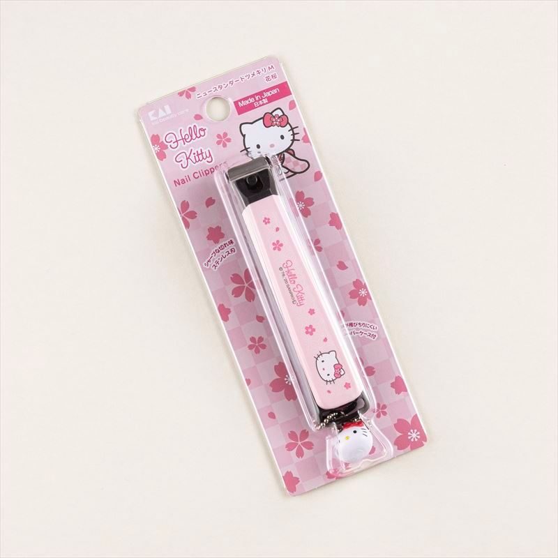 Bấm Móng Tay Thép Không Gỉ Hello Kitty Kai 08747 - KK2533 (Size M)