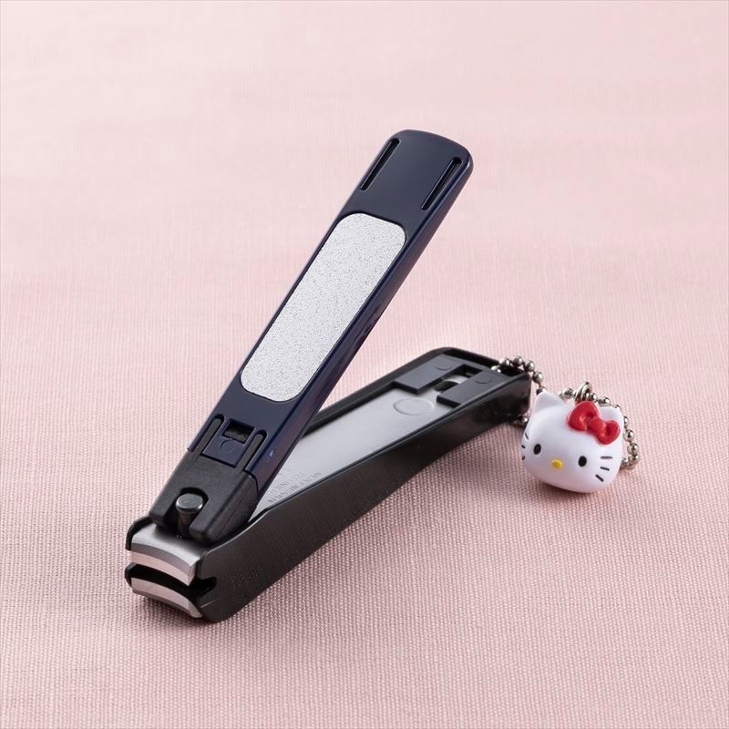 Bấm Móng Tay Hello Kitty Kai 08761 KK2535 Thép Không Gỉ (Size M)