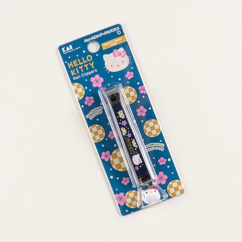 Bấm Móng Tay Hello Kitty Kai 08761 KK2535 Thép Không Gỉ (Size M)