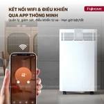 Máy hút ẩm 100m2 kèm lọc không khí HEPA, Ionizer Khử khuẩn UV FUJIHOME kết nối WIFI công nghiệp phòng khách phòng ngủ — ảnh 8