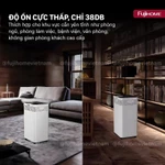 Máy hút ẩm 100m2 kèm lọc không khí HEPA, Ionizer Khử khuẩn UV FUJIHOME kết nối WIFI công nghiệp phòng khách phòng ngủ — ảnh 5