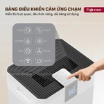 Máy hút ẩm 100m2 kèm lọc không khí HEPA, Ionizer Khử khuẩn UV FUJIHOME kết nối WIFI công nghiệp phòng khách phòng ngủ — ảnh 6