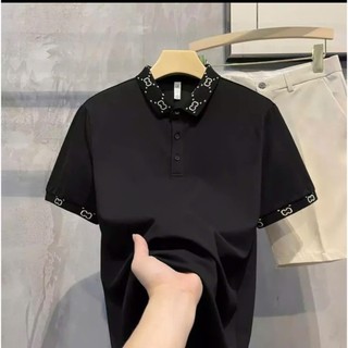 Áo thun polo nam thêu dệt chữ CC cực nét với 3 màu sắc là sự lựa chọn thích hợp trong 2025
