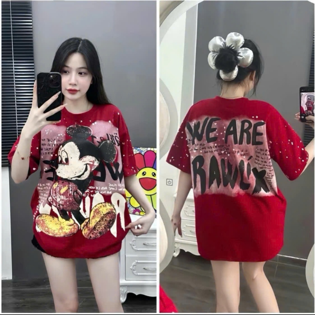 Áo Thun AM Nam Nữ Form Rộng Chuột MIEY | BigBuy360 - bigbuy360.vn
