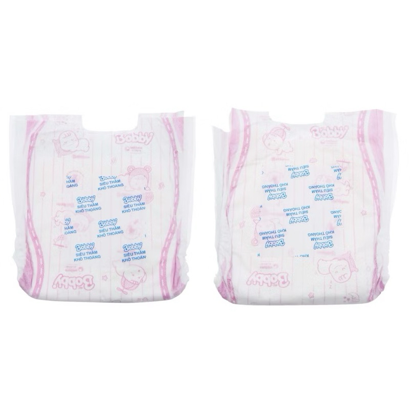 [MẪU MỚI TẶNG 4 MIẾNG] Miếng Lót Bobby Newborn 1 (64+4 miếng)