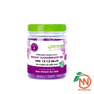 RYNAN 220 Hũ 150g NPK 12-12-20+TE | Phân Tan Chậm Thông Minh Có Kiểm Soát