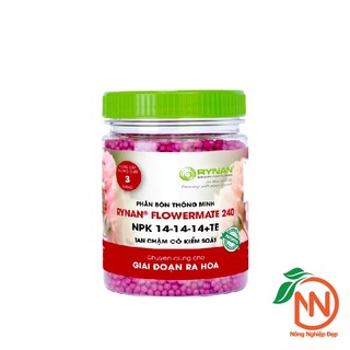 RYNAN 240 (Hũ 150g) NPK 14-14-14+TE - Phân Tan Chậm Thông Minh Có Kiểm Soát Dành Cho Lan, Bonsai