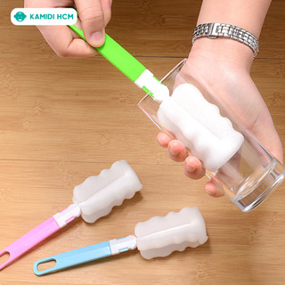 [Hàng Tặng Không Bán] Bộ Cọ Bình Sữa Kamidi 3 Chi Tiết Vệ Sinh Bình Sữa Màu Ngẫu Nhiên
