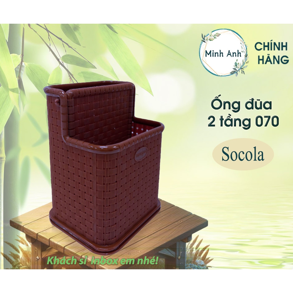 [ XUẤT VAT ] Ống TL-070 đựng đũa muỗng Nhựa, Gia Vị, Nhà Hàng, Rẻ Đẹp Bền khay dua bền đẹp tốt
