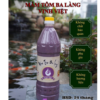 1,2kg Mắm tôm Ba Làng Vinh Việt - Thanh Hoá (đặc biệt)