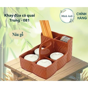 Ống Đựng Đũa Muỗng Nhựa bền lớn-069 nhỏ-081 khay dua tot đẹp tốt bền chắc chắn khay đũa thìa