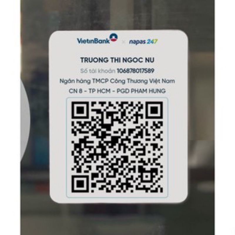 Decal giấy dán mã qr - lột dán  - Xưởng quà tặng Sango