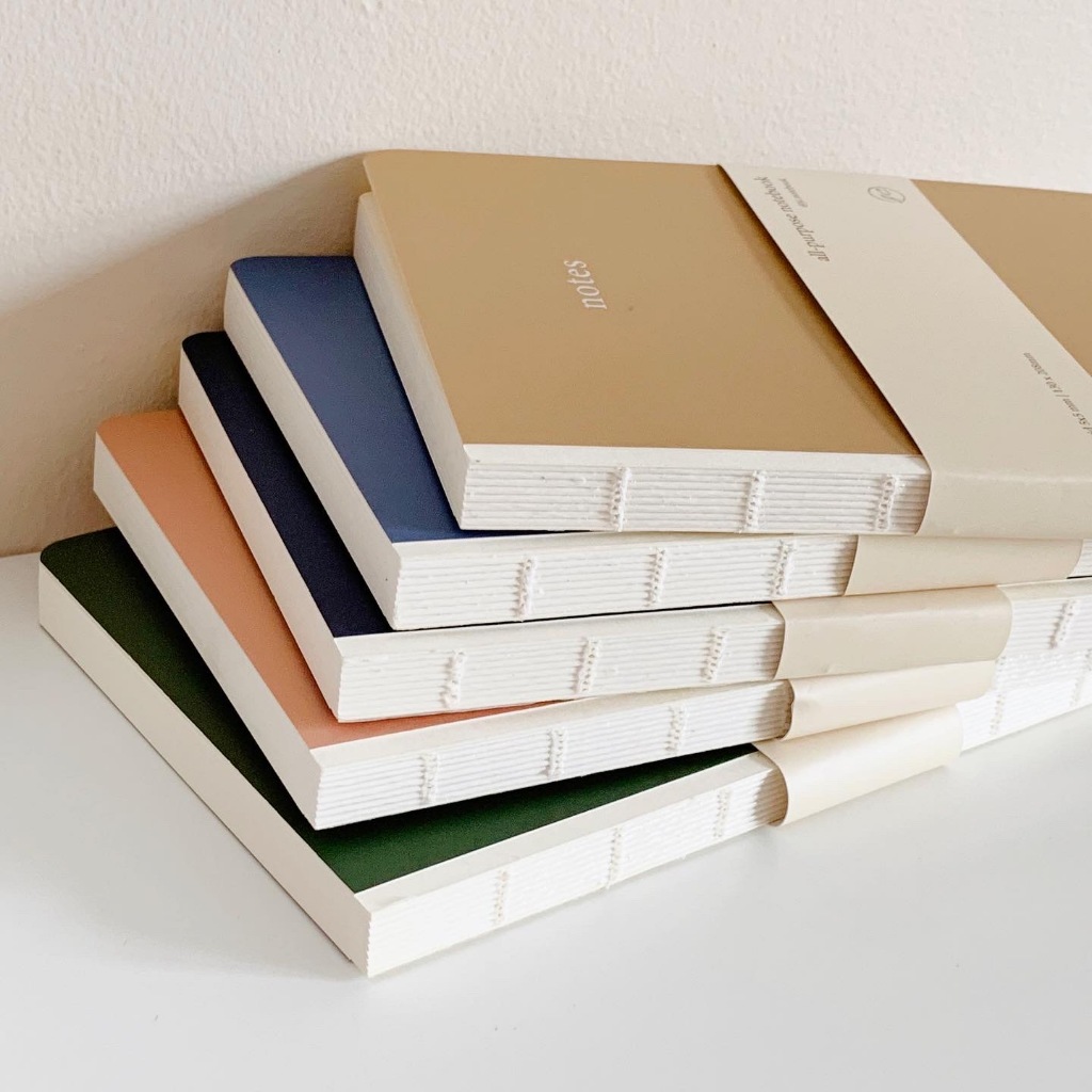 Sổ tay ghi chép Notes bìa cứng 100gsm chống lem - Sổ ghi nhật ký Notes ...