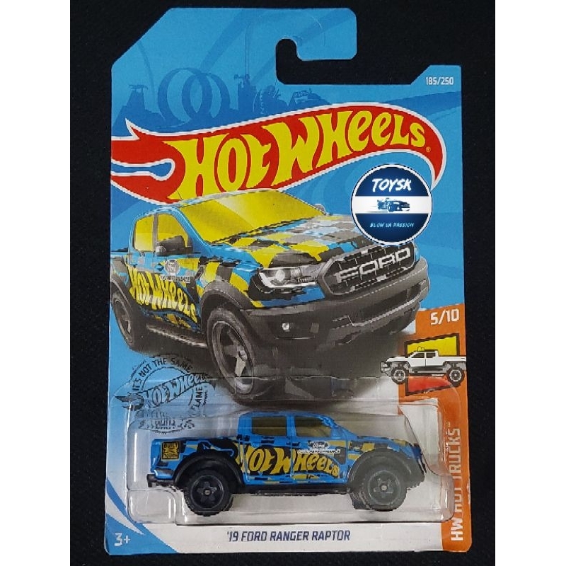 Toysk xe mô hình 19 Ford Ranger Raptor Hotwheels basic nhiều mẫu tỷ lệ ...