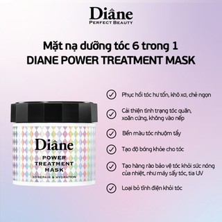 Mặt nạ tóc 6in1 phục hồi khô xơ chẻ ngọn gãy rụng giữ màu tóc nhuộm Diane Power Treatment Mask