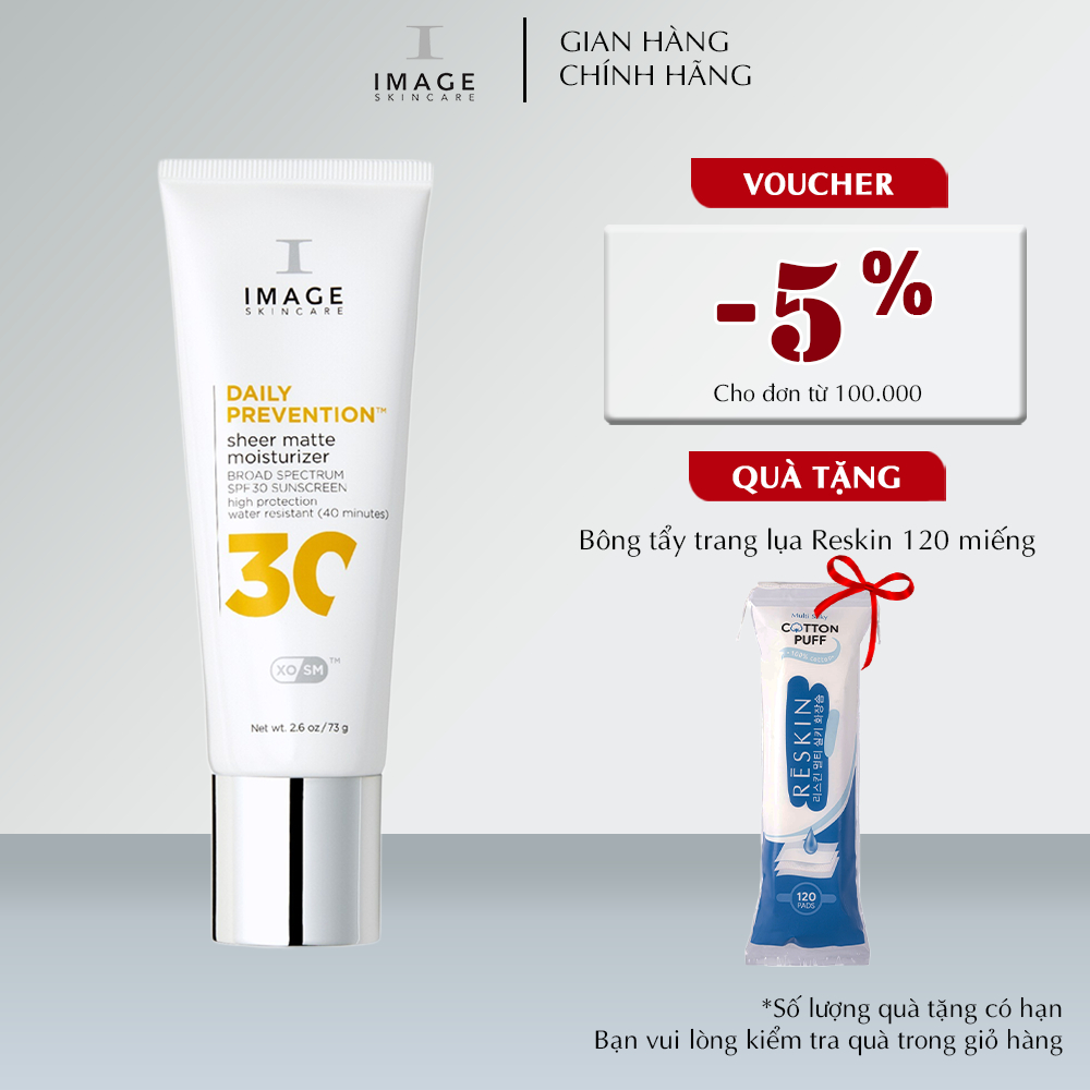 Ảnh Kem chống nắng dành cho da dầu Image Skincare Prevention+ Daily Matte Moisturizer SPF30 1
